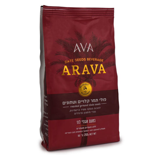 Ava Sustituto de café con semillas de dátiles sabor a avellana, 250 g / 8,82 oz